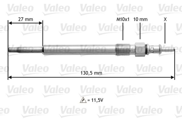 VALEO Glühkerze (345121)