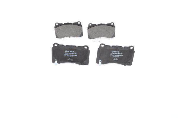 BOSCH Bremsbelagsatz, Scheibenbremse (0 986 494 880)