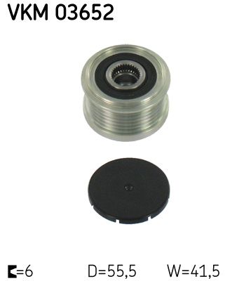 SKF Generatorfreilauf (VKM 03652)