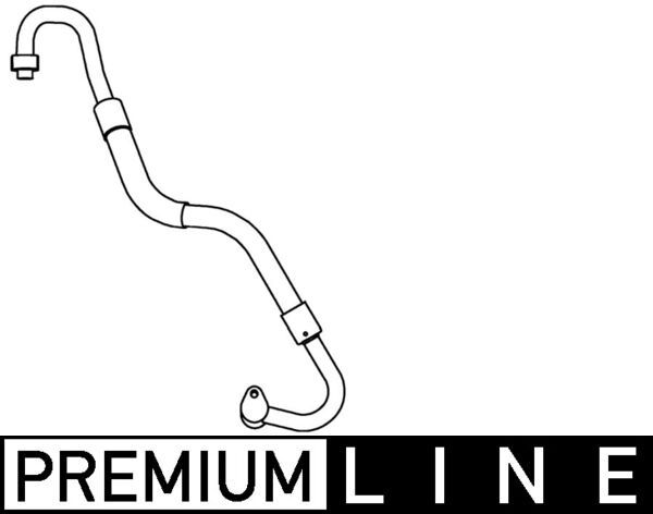 MAHLE Hochdruck-/Niederdruckleitung, Klimaanlage (AP 89 000P)