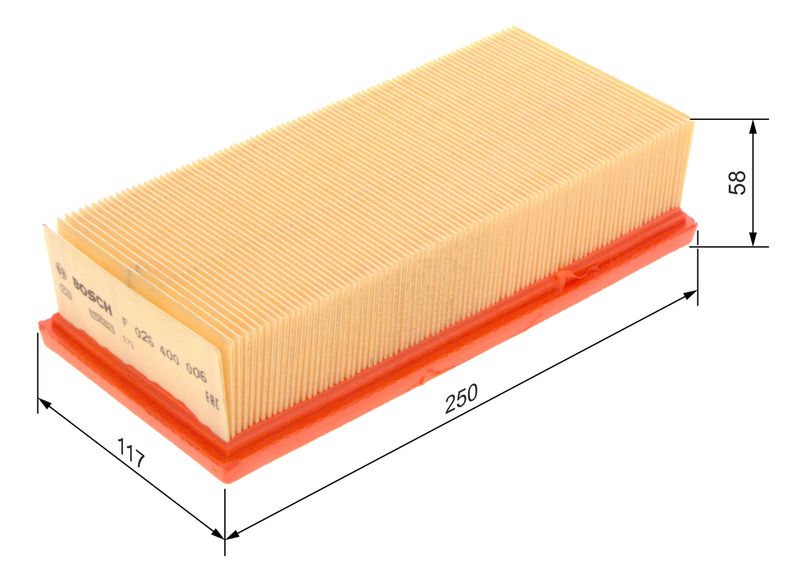 BOSCH Luftfilter (F 026 400 006)