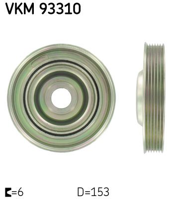 SKF Riemenscheibe, Kurbelwelle (VKM 93310)