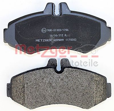 METZGER Bremsbelagsatz, Scheibenbremse (1170303)
