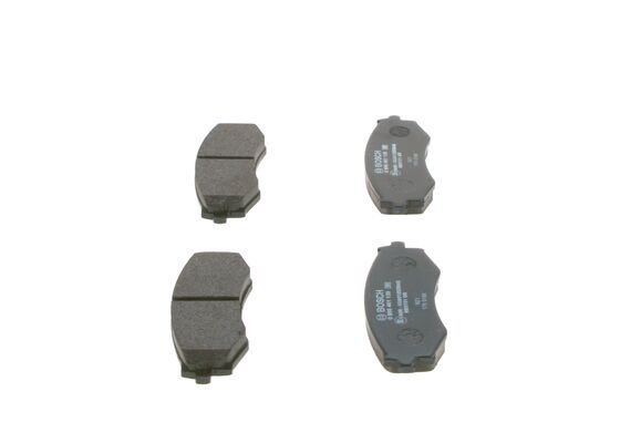 BOSCH Bremsbelagsatz, Scheibenbremse (0 986 461 139)