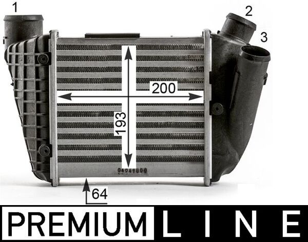 MAHLE Ladeluftkühler (CI 429 000P) Thumbnail