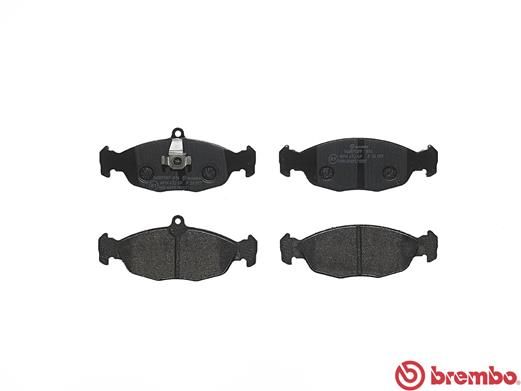 BREMBO Bremsbelagsatz, Scheibenbremse (P 36 017)