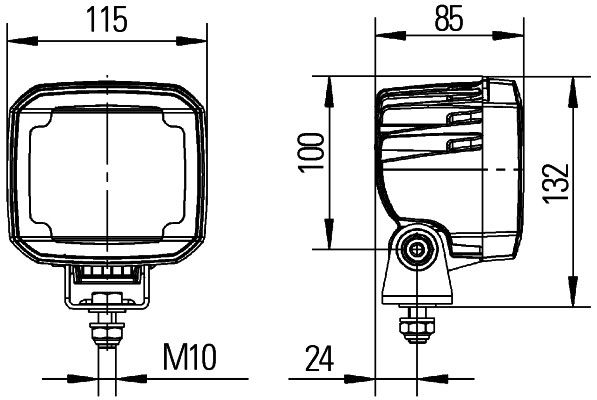 HELLA Arbeitsscheinwerfer (1GA 995 606-011)