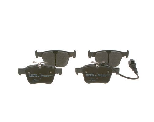 BOSCH Bremsbelagsatz, Scheibenbremse (0 986 494 835)