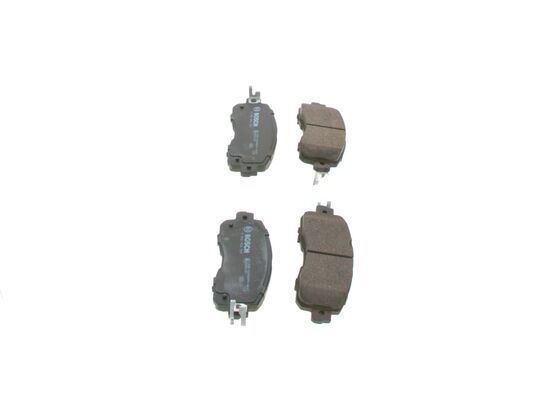 BOSCH Bremsbelagsatz, Scheibenbremse (0 986 424 509)