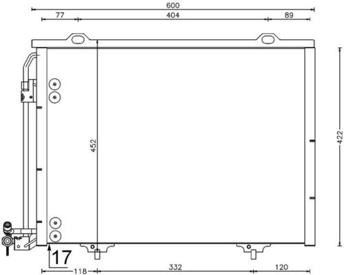 MAHLE Kondensator, Klimaanlage (AC 211 001S)