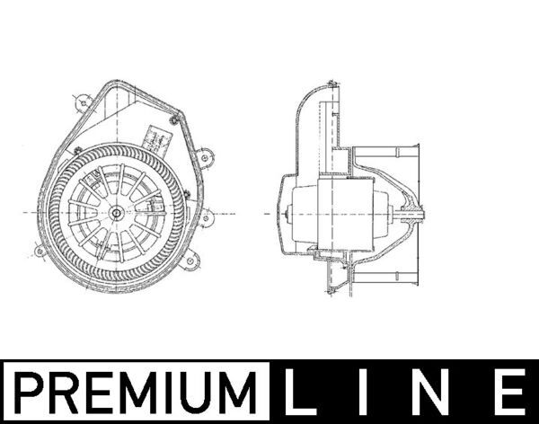 MAHLE Innenraumgebläse (AB 40 000P) MAHLE Innenraumgebläse (AB 40 000P)