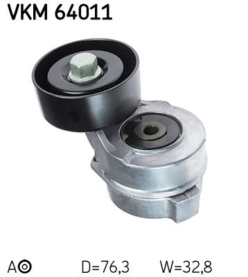 SKF Spannrolle, Keilrippenriemen (VKM 64011)