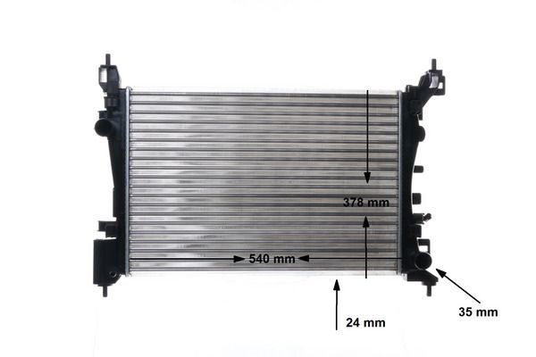 MAHLE Kühler, Motorkühlung (CR 1176 000S)