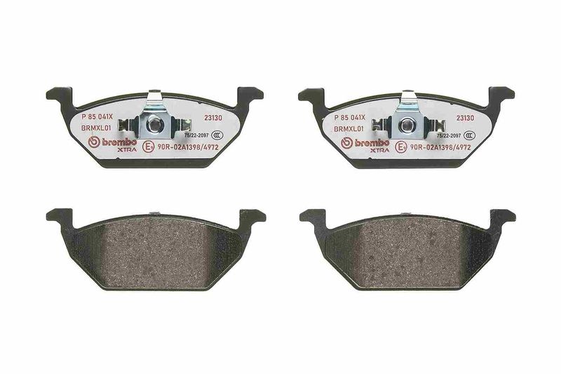 BREMBO Bremsbelagsatz, Scheibenbremse (P 85 041X)
