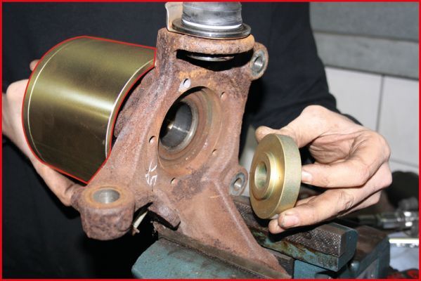 KS TOOLS Montagewerkzeugsatz, Radnabe/Radlager (440.0125)