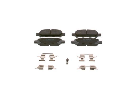 BOSCH Bremsbelagsatz, Scheibenbremse (0 986 424 650)