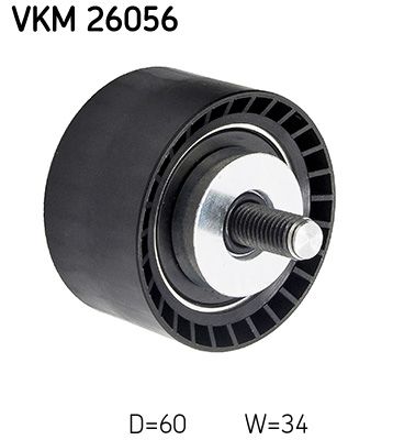 SKF Umlenk-/Führungsrolle, Zahnriemen (VKM 26056)