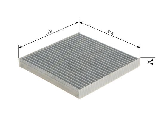 BOSCH Filter, Innenraumluft (1 987 432 566) BOSCH Filter, Innenraumluft (1 987 432 566)