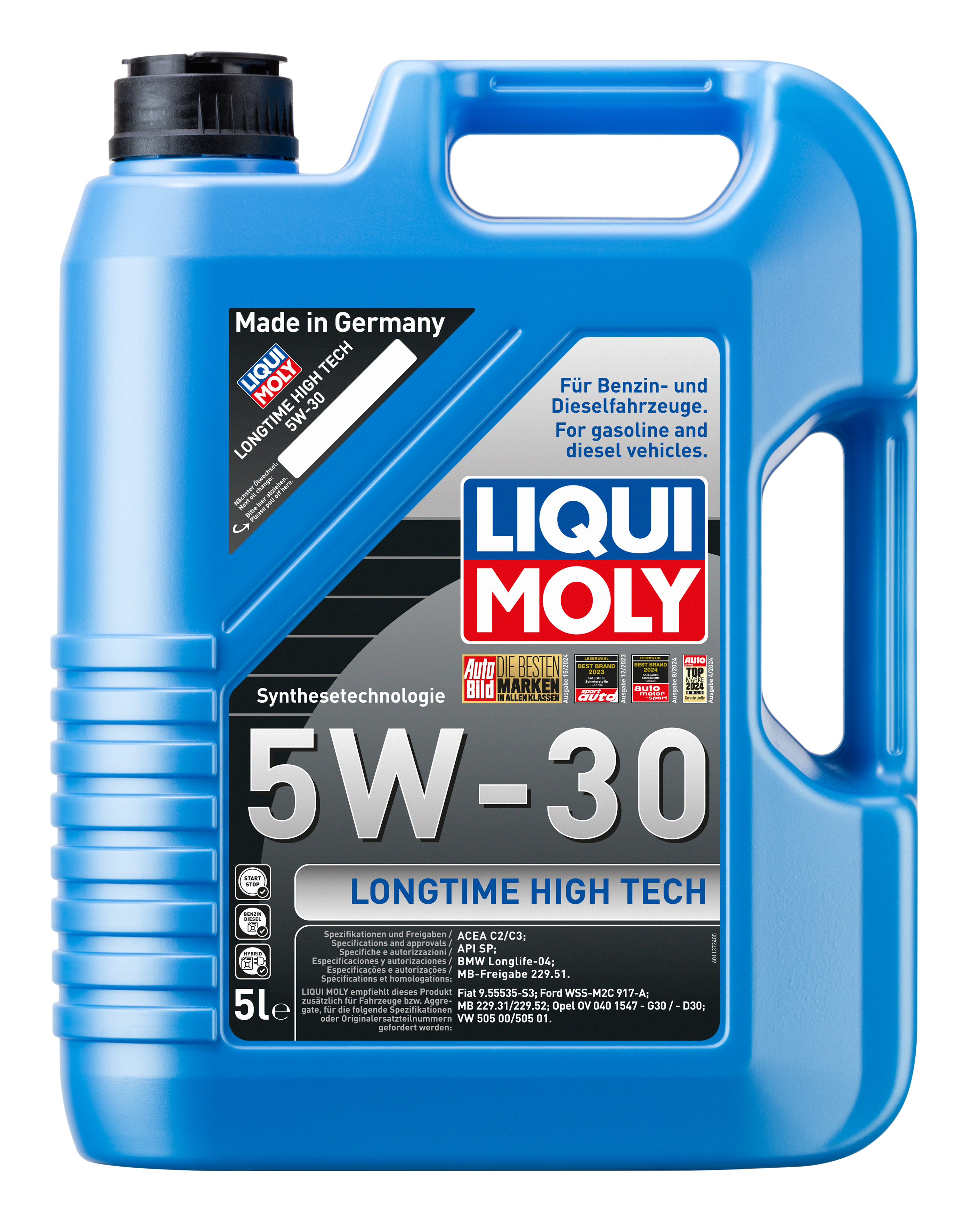 LIQUI MOLY Longtime High Tech 5W-30, 5 l (1137)