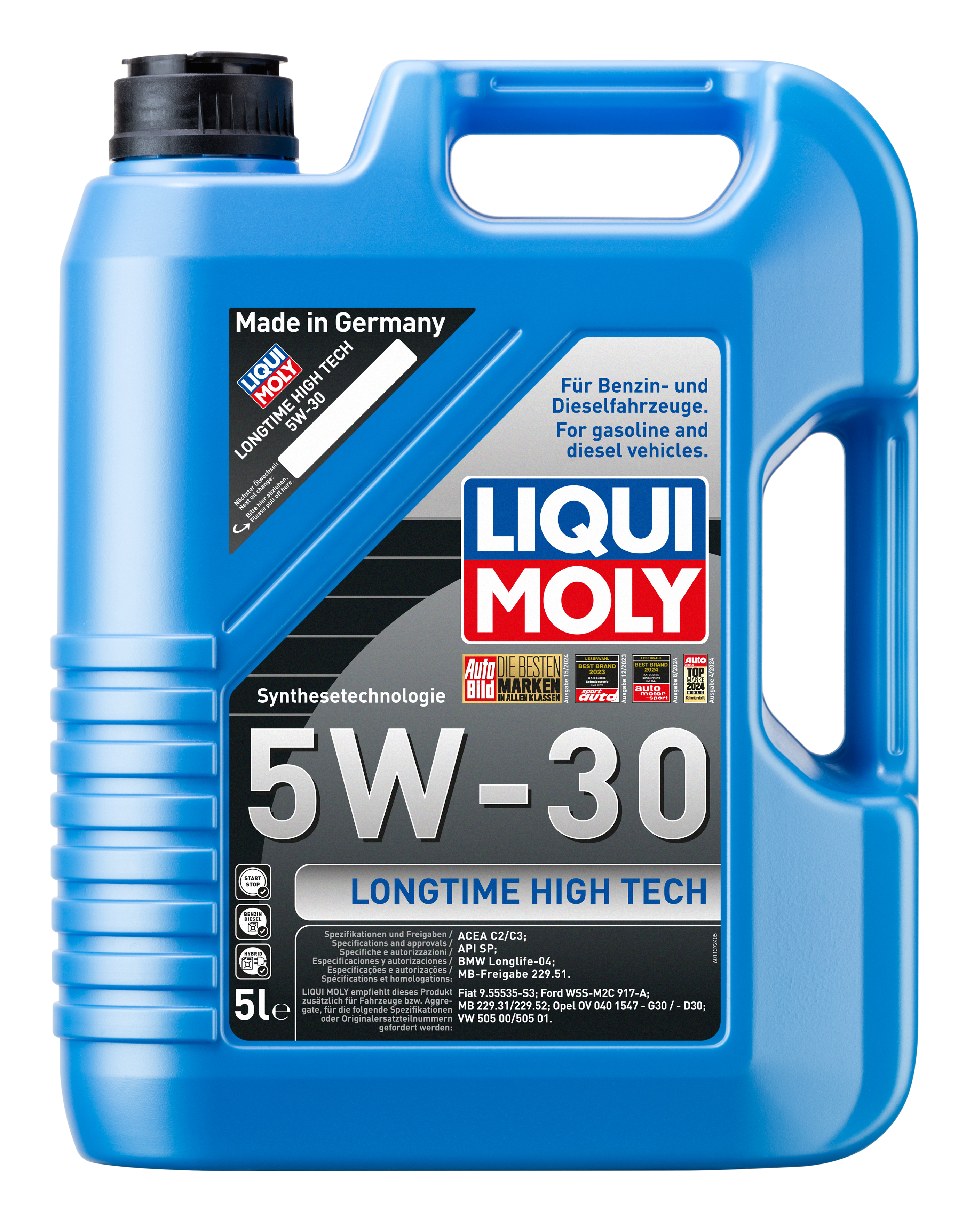 LIQUI MOLY Longtime High Tech 5W-30, 5 l (1137) LIQUI MOLY Longtime High Tech 5W-30, 5 l (1137)
