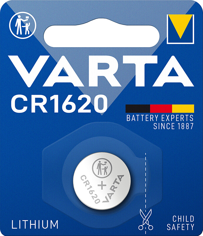 BATTERIE-KNOPFZELLE CR 1620 3V (3722-25) | NORMFEST