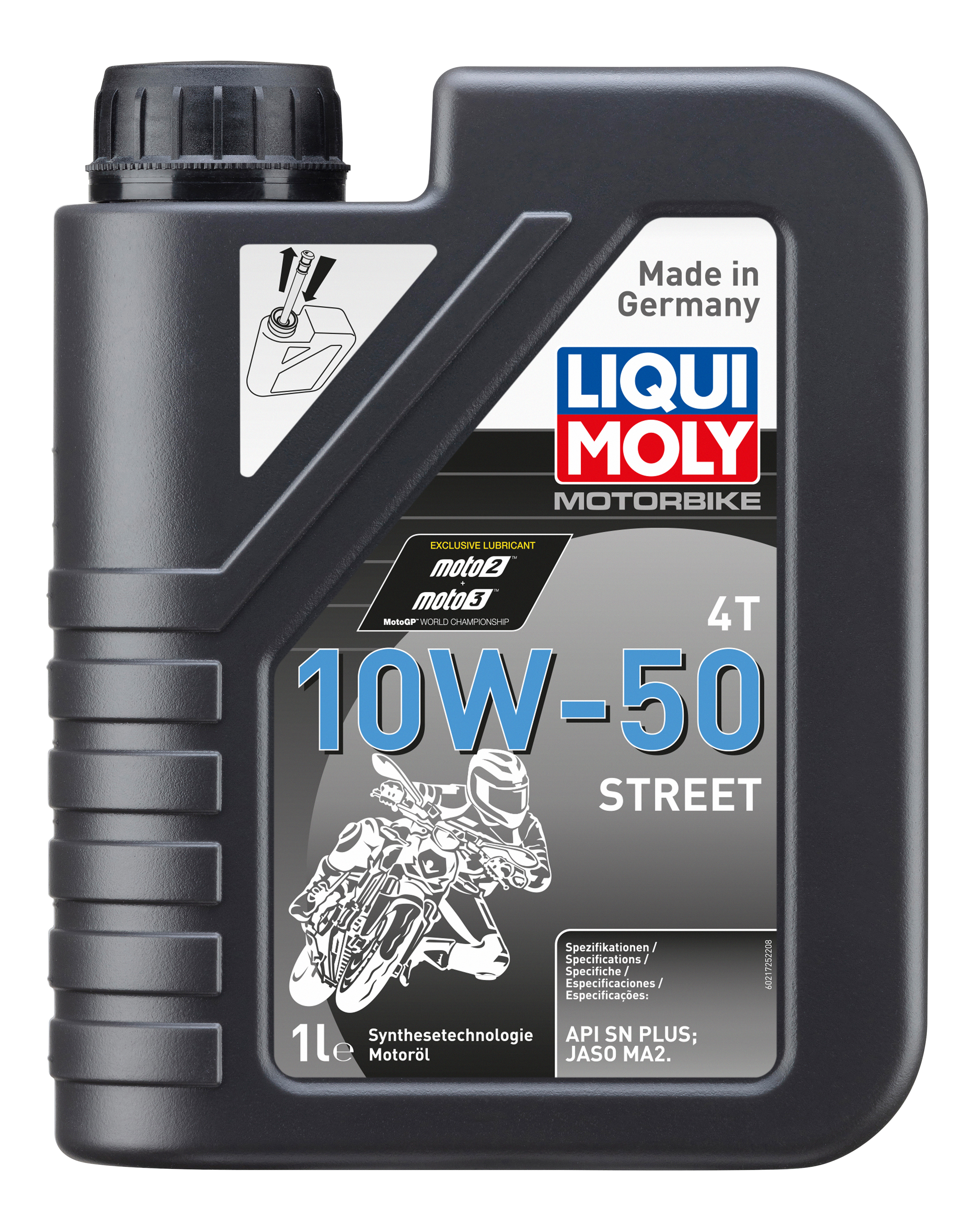 LIQUI MOLY Motorbike 4T 10W-50 Street, 1 l (21725)