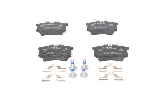 BOSCH Bremsbelagsatz, Scheibenbremse (0 986 494 596)
