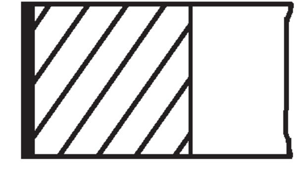 MAHLE Kolbenringsatz (081 RS 00107 0N0)