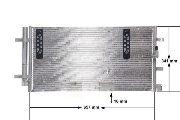 MAHLE Kondensator, Klimaanlage (AC 4 000S)