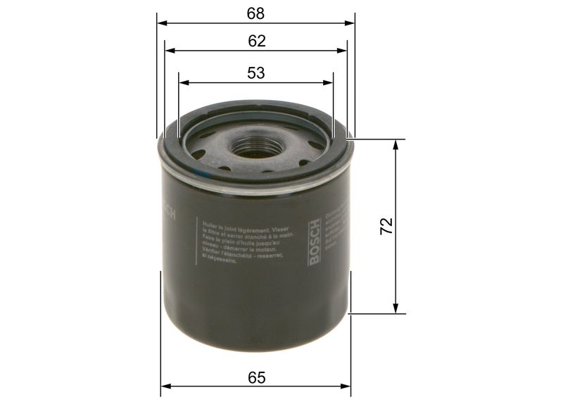 BOSCH Ölfilter (0 986 452 028) BOSCH Ölfilter (0 986 452 028)