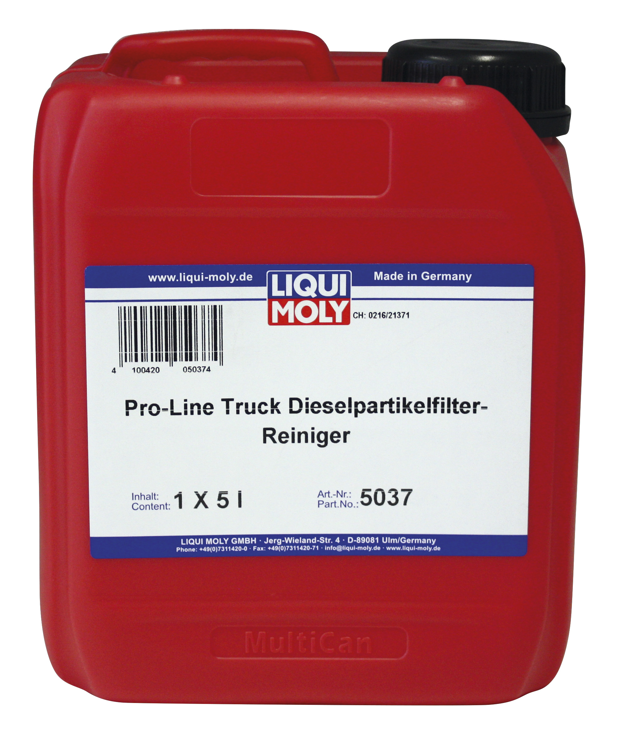 LIQUI MOLY Pro-Line Truck Dieselpartikelfilter-Reiniger, 5 l (5037)