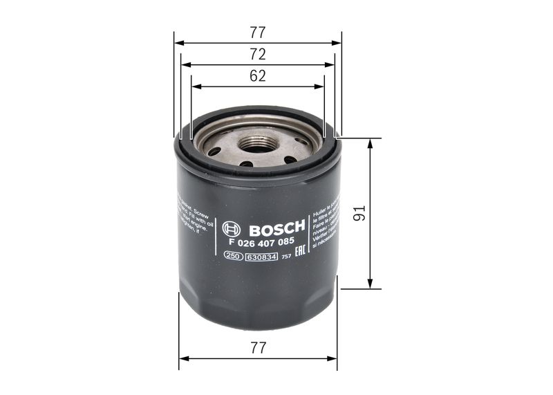 BOSCH Ölfilter (F 026 407 085) BOSCH Ölfilter (F 026 407 085)