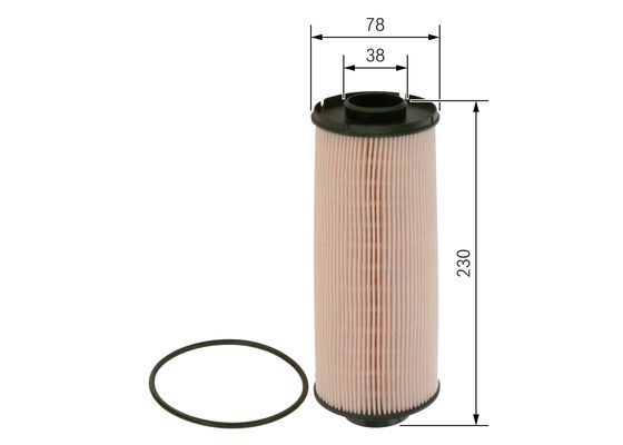 BOSCH Kraftstofffilter (1 457 431 710)