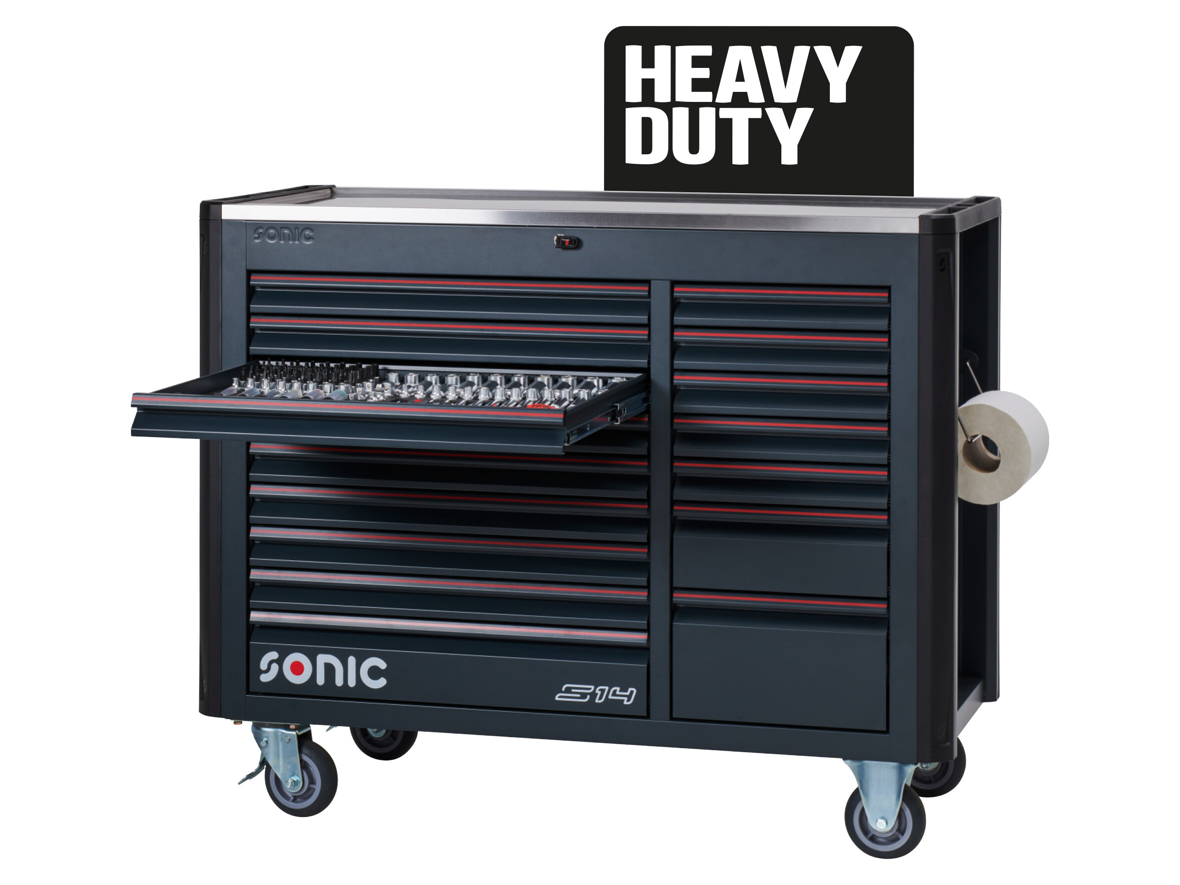 Werkstattwagen NEXT S14 gefüllt 920-tlg (Heavy Duty) | WA-10545-B
