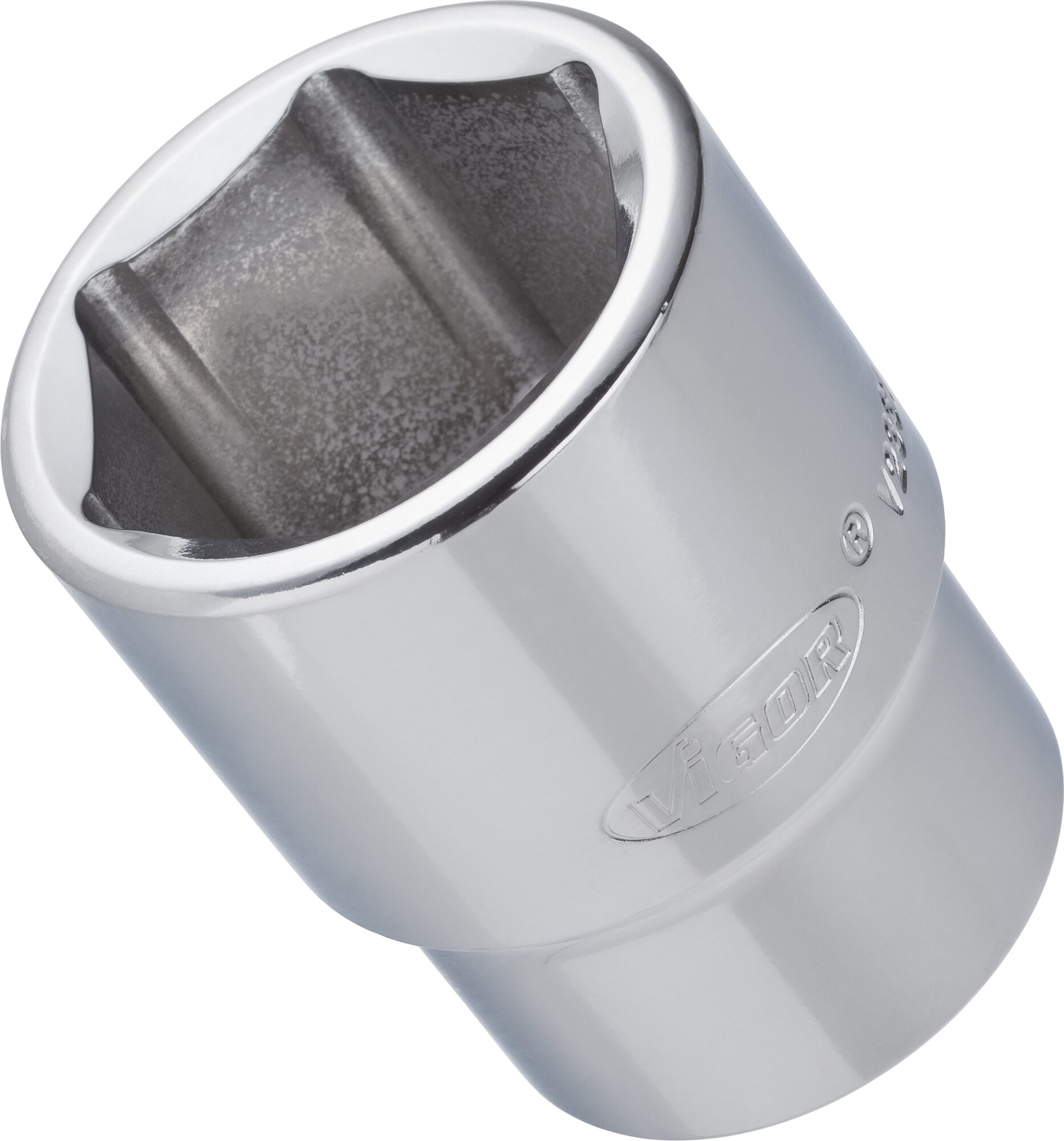 VIGOR Steckschlüssel-Einsatz ∙ V2336N ∙ Vierkant20 mm (3/4 Zoll) ∙ Außen-Sechskant Profil ∙ 46 mm VIGOR Steckschlüssel-Einsatz ∙ V2336N ∙ Vierkant20 mm (3/4 Zoll) ∙ Außen-Sechskant Profil ∙ 46 mm