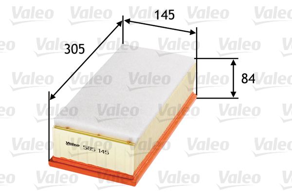 VALEO Luftfilter (585145)