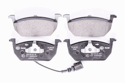 HELLA Bremsbelagsatz, Scheibenbremse (8DB 355 021-951)