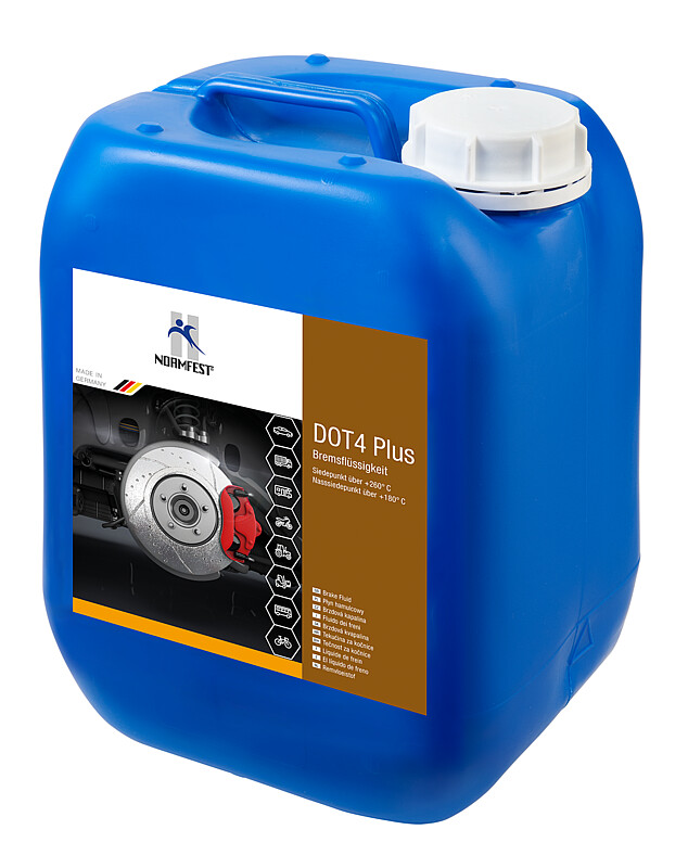 BREMSFLÜSSIGKEIT DOT 4 PLUS   5 LTR. (2894-415) | NORMFEST