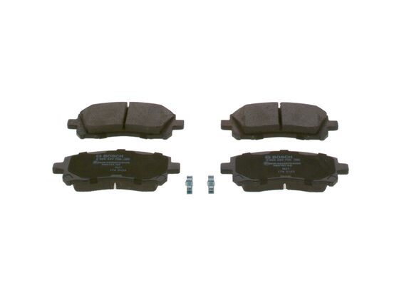 BOSCH Bremsbelagsatz, Scheibenbremse (0 986 424 700)