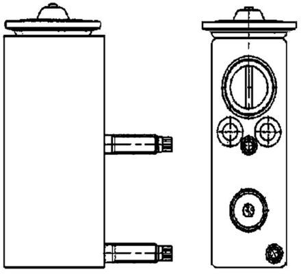MAHLE Einspritzdüse, Expansionsventil (AVE 51 000S) Thumbnail