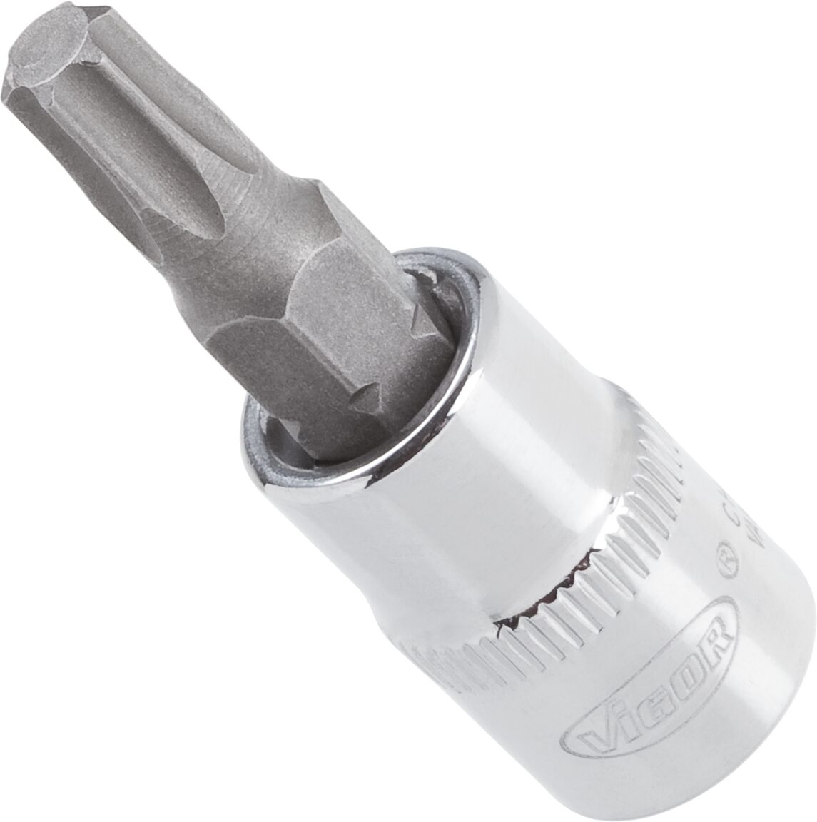 VIGOR TORX® Schraubendreher-Einsatz ∙ V2444N ∙ Vierkant6,3 mm (1/4 Zoll) ∙ Innen TORX® Profil ∙ T20