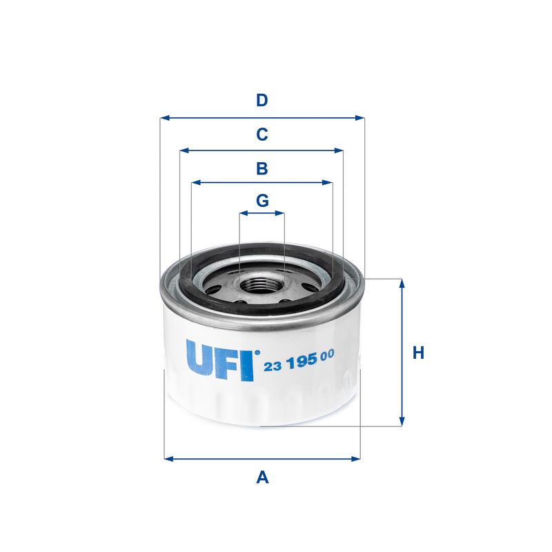 UFI Ölfilter (23.195.00)