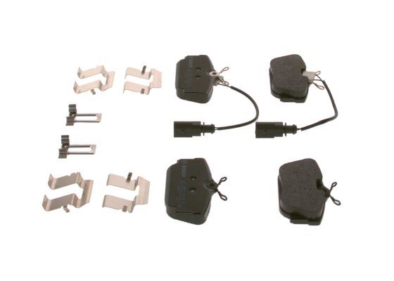 BOSCH Bremsbelagsatz, Scheibenbremse (0 986 494 529)