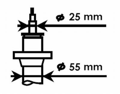 KYB Stoßdämpfer (335808) KYB Stoßdämpfer (335808)
