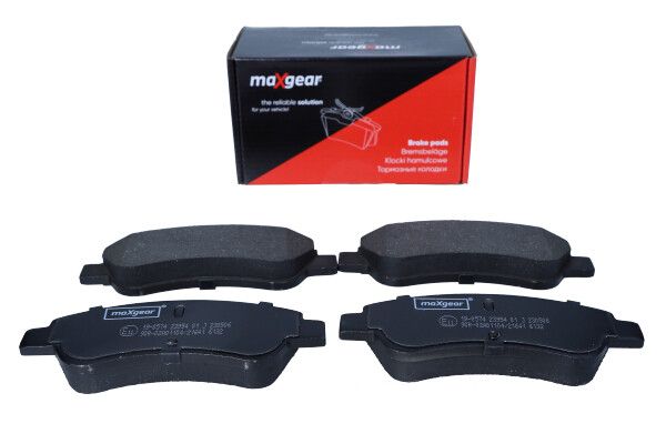 MAXGEAR Bremsbelagsatz, Scheibenbremse (19-0574) MAXGEAR Bremsbelagsatz, Scheibenbremse (19-0574)
