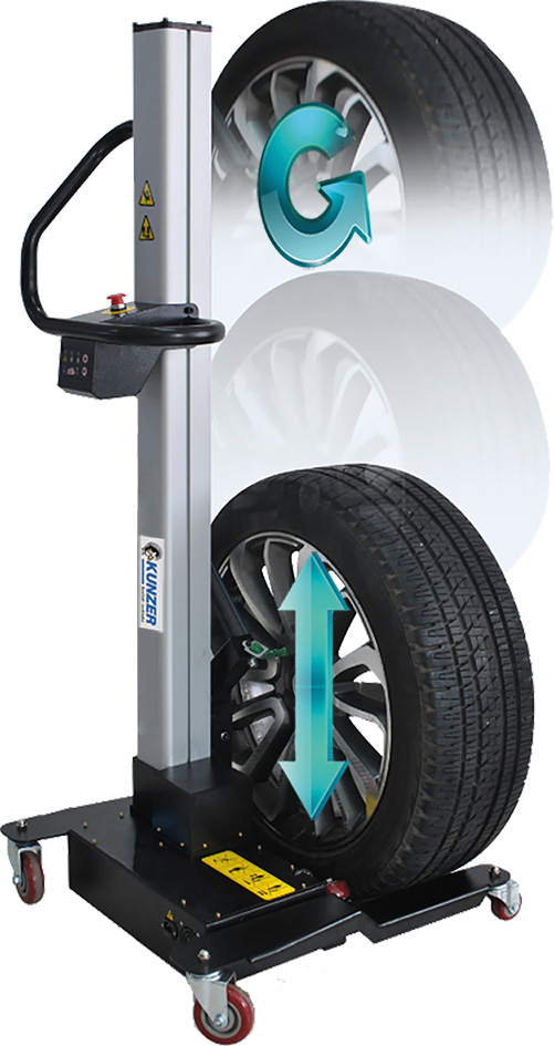 Reifenmontagehilfe kompakt – WK CVRMH65  Reifenmontagehilfe kompakt – WK CVRMH65
