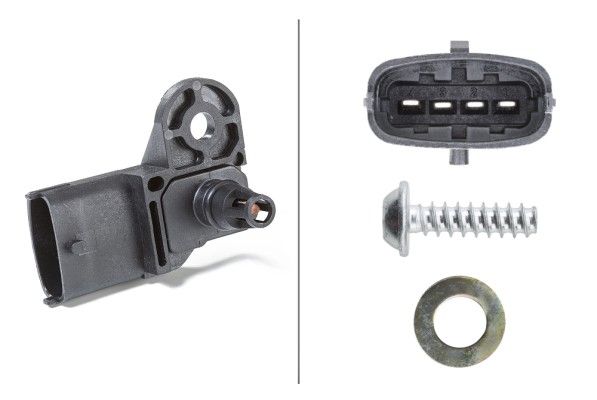 HELLA Sensor, Ladedruck (6PP 009 400-311)