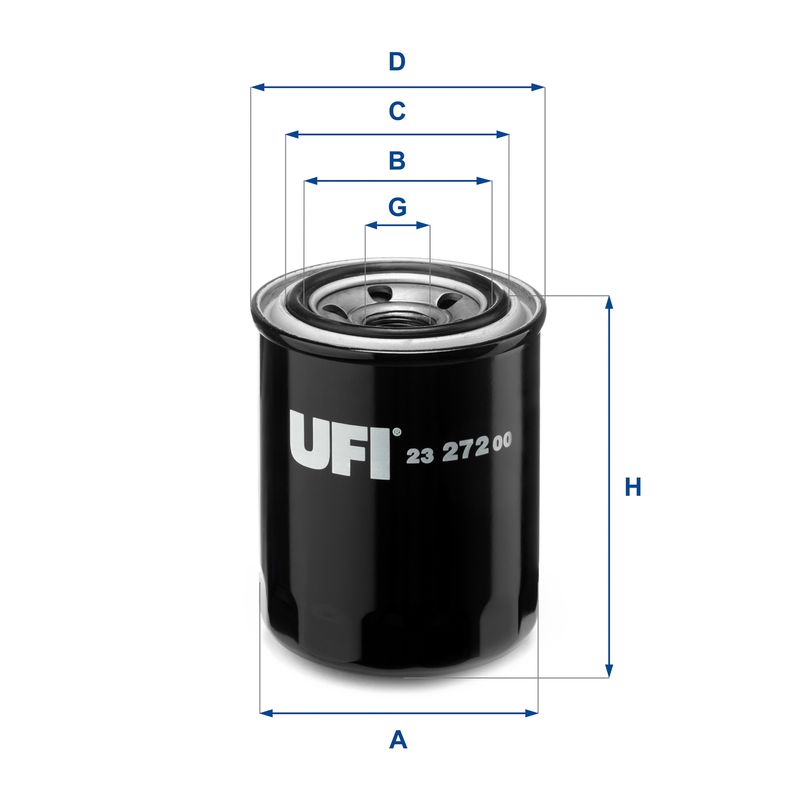 UFI Ölfilter (23.272.00)