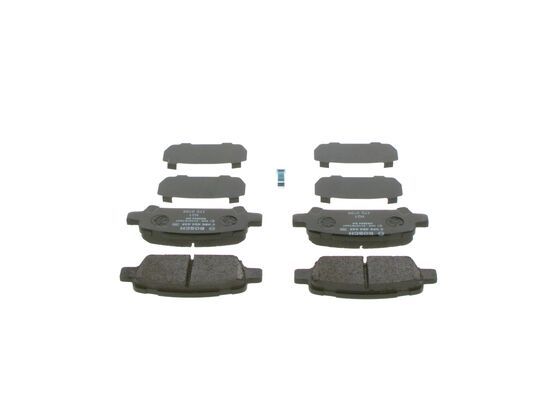 BOSCH Bremsbelagsatz, Scheibenbremse (0 986 494 445) BOSCH Bremsbelagsatz, Scheibenbremse (0 986 494 445)