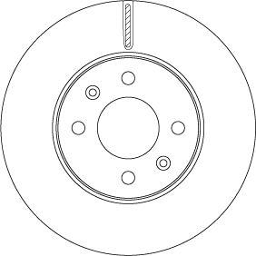 TRW Bremsscheibe (DF6794)